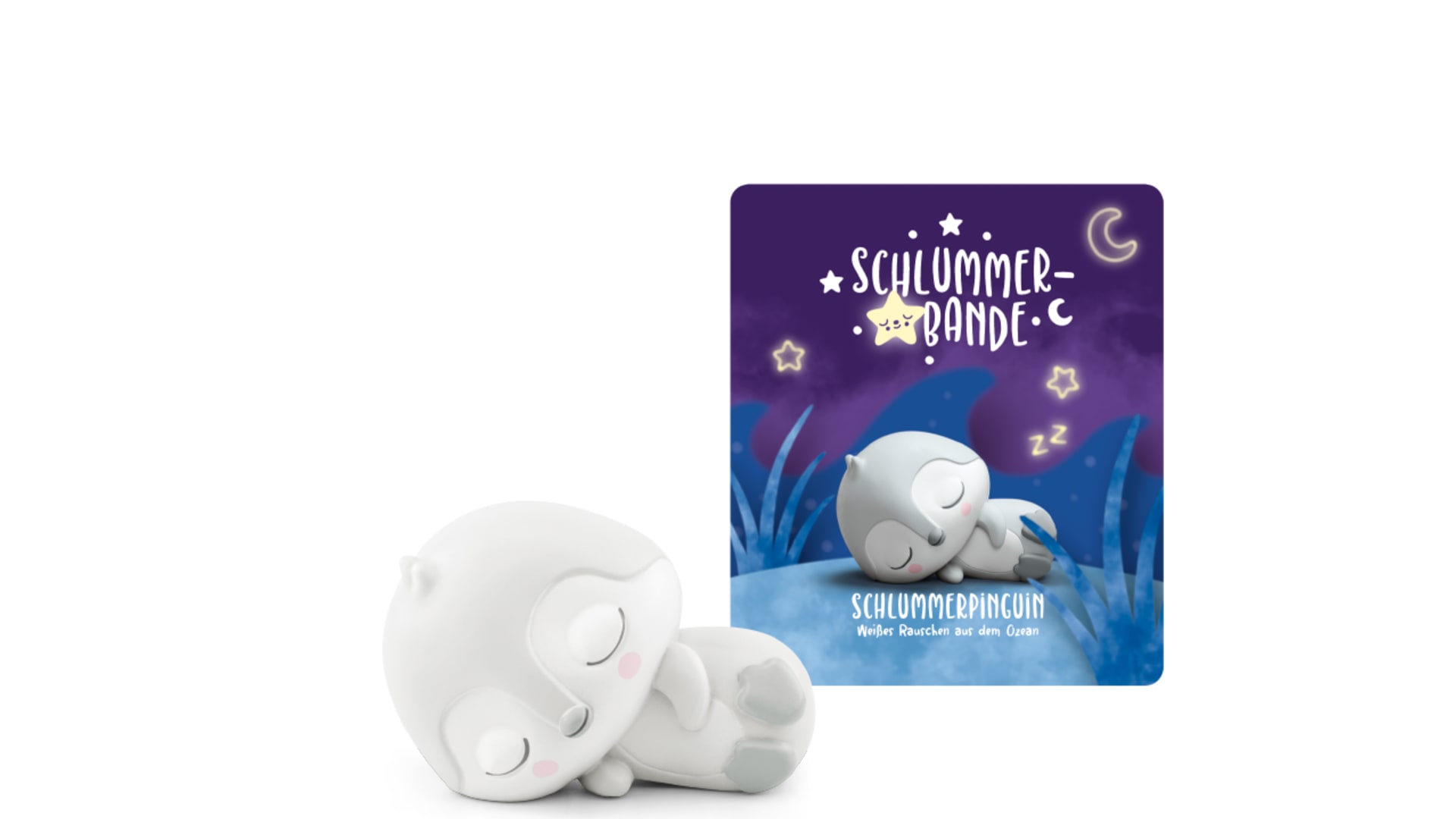 Baby-Schlummerpinguin - Weißes Rauschen für Kinder