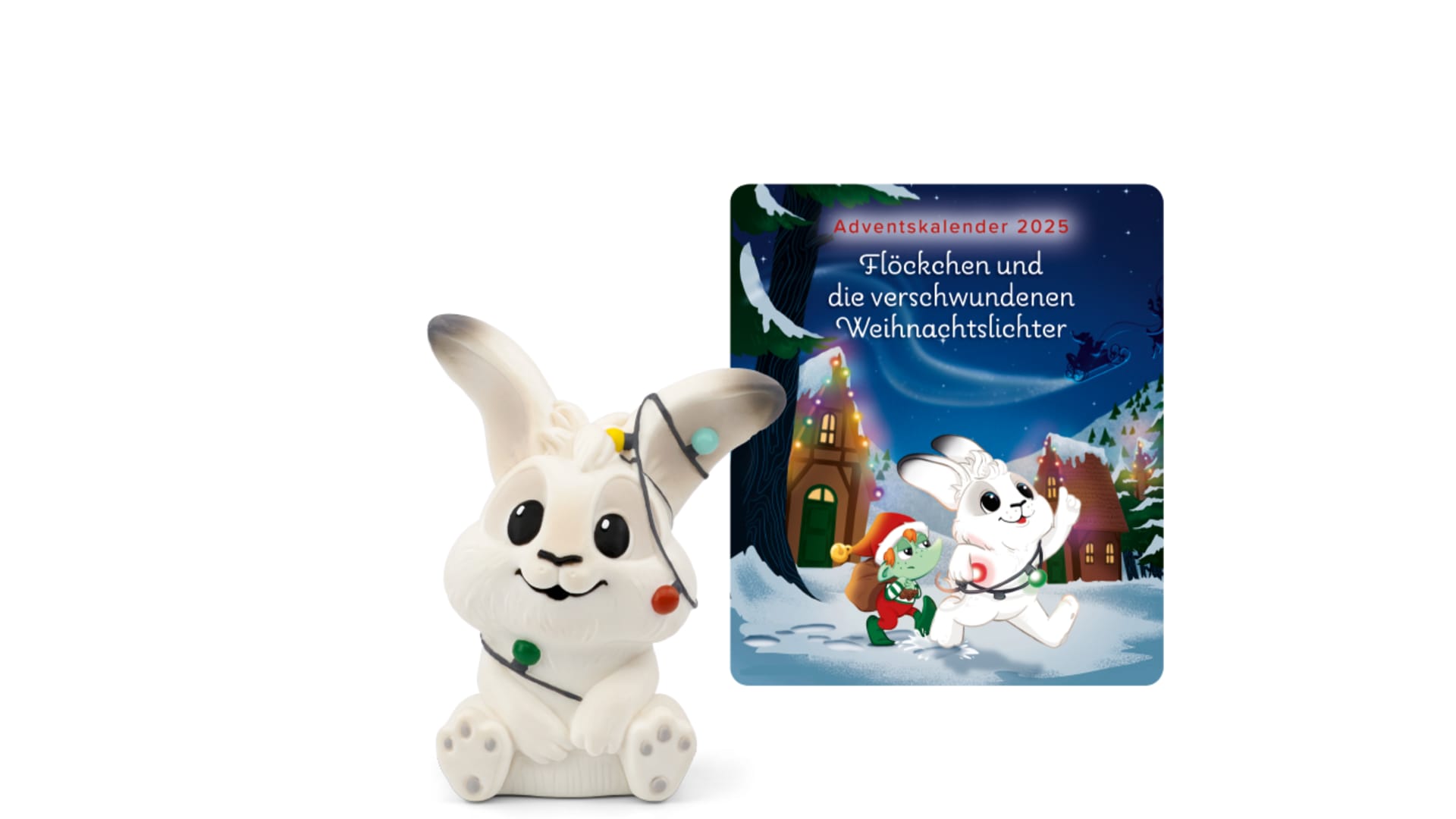 Adventskalender 2025 – Flöckchen und die verschwundenen Weihnachtslichter